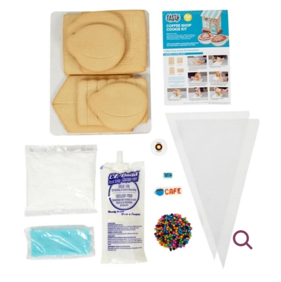 🆕️♥️LAST 1♥️☕Wilton Shop Cafe Cookie Kit - Picture 3 of 6